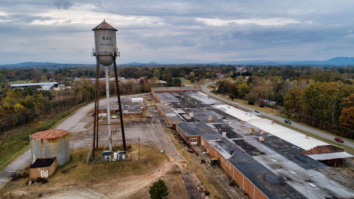 Caldwell County towns like Lenoir have been hit with manufacturing job loss over the past several decades with the closure of furniture plants.