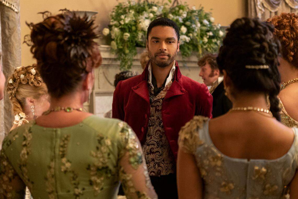 Regé-Jean Page as Simon Basset in “Bridgerton” on Netflix.