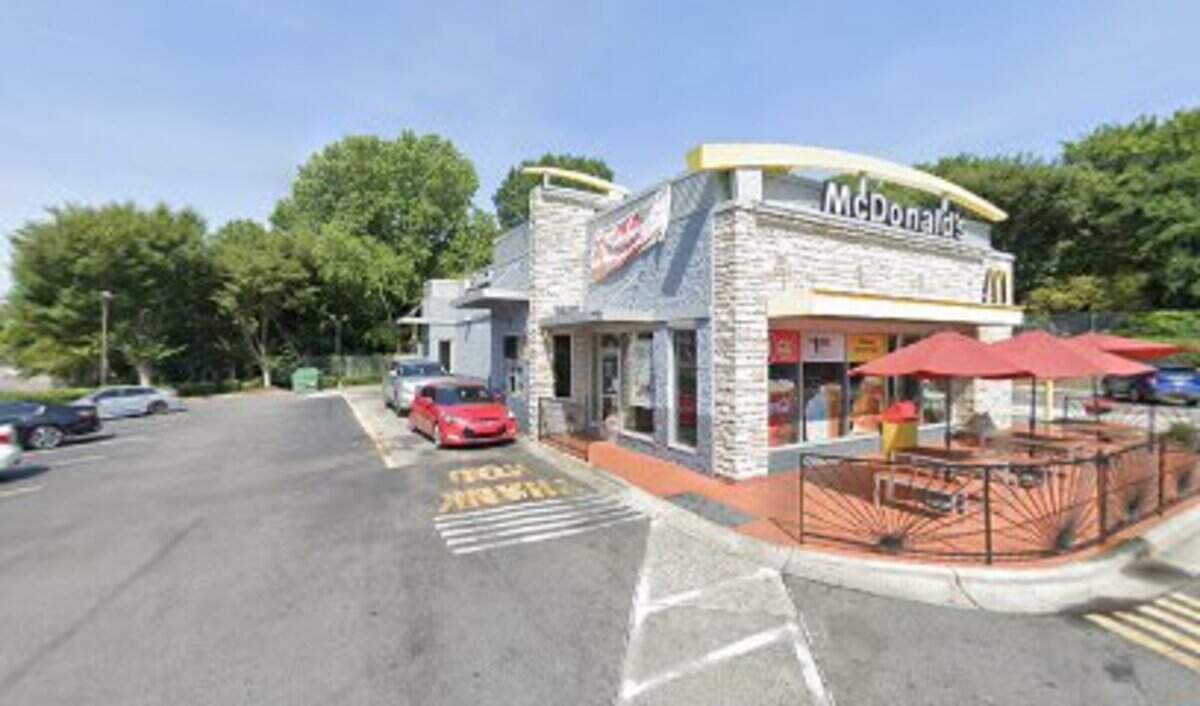 A person was shot outside of this McDonald’s in Charlotte late Friday, Feb. 9, 2024, and was hospitalized with life-threatening injuries, Medic said.
