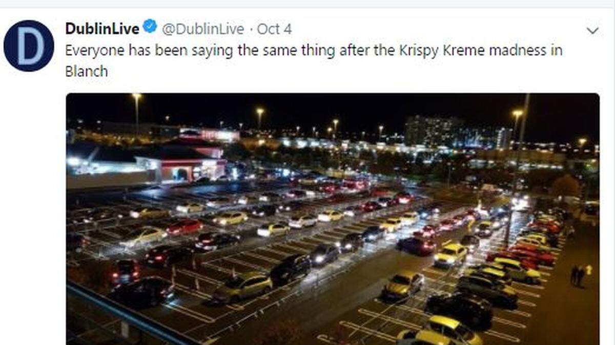 Krispy Kreme, the NC-based doughnut chain, prompted a “madness” of long lines, car backups, beeping horns and upset neighbors when it opened a store outside Dublin, Ireland. The chain soon apologized for the frenzy and eliminated its overnight hours so neighbors could have their sleep and peace back.
