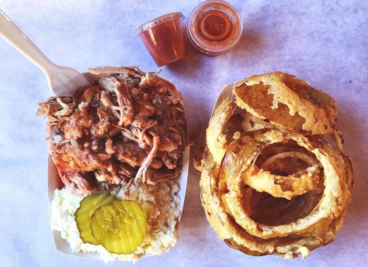 Order Piedmont-style barbecue from Bar-B-Q King in Lincolnton.