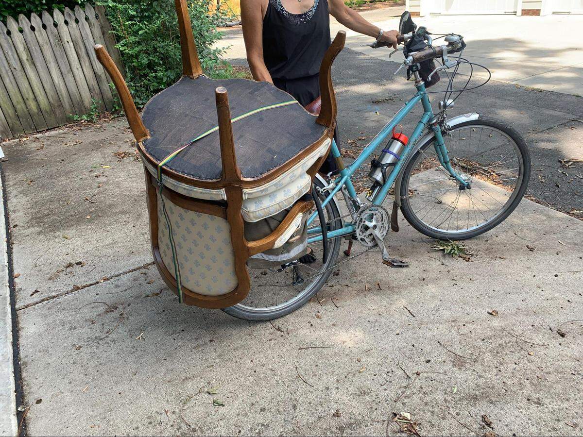 No matter where your errands take you, chances are you can fit the items on your bike.