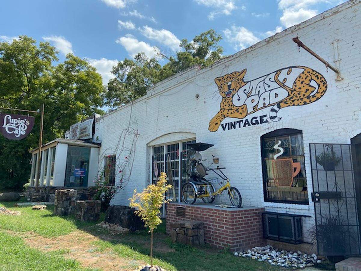 The Stash Pad’s new home is at 2708 Monroe Road, next to Lupie’s Cafe.