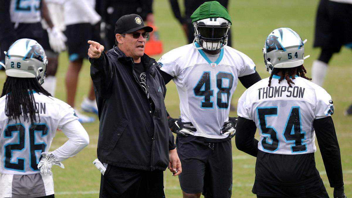 Carolina Panthers head coach Ron Rivera shed light on a few storylines from Wednesday’s practice.