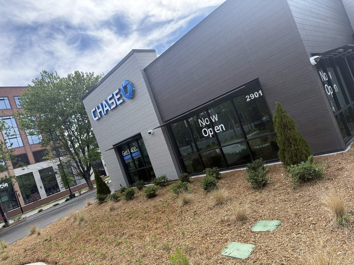JPMorganChase on July 11, 2026, will hold the grand opening of its newest branch in South End of Charlotte, marking the 30th branch in the region and 60th statewide.