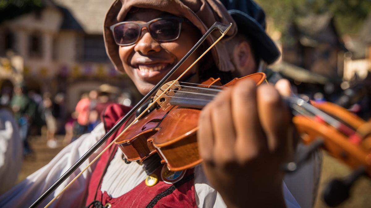 More than 500 costumed villagers interact with guests at the Carolina Renaissance Festival.