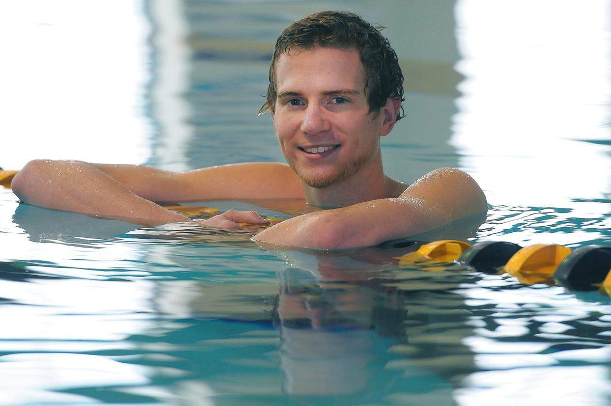 Providence swimmer Kyle Darmody in 2010.