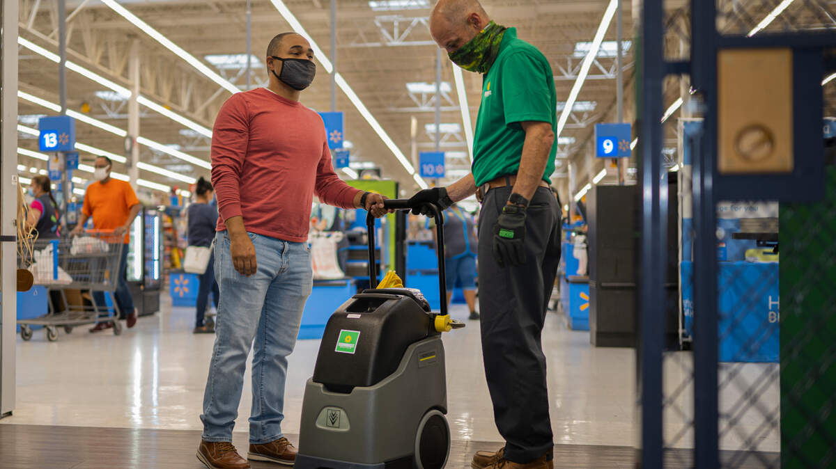 Sunbelt Rentals tool and equipment rental includes carpet cleaner at some Walmart stores in the Charlotte area.