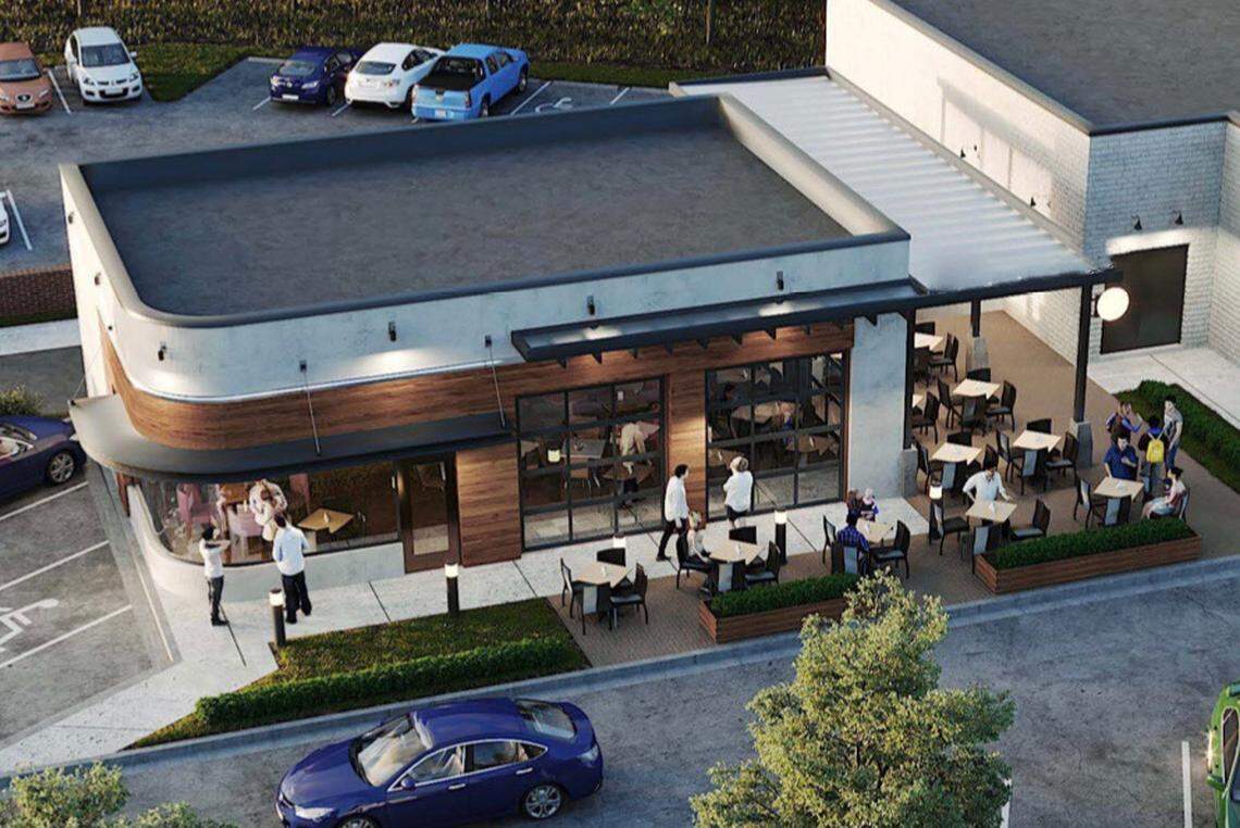 The rendering of the new Lulu’s showcases the vision for the space.