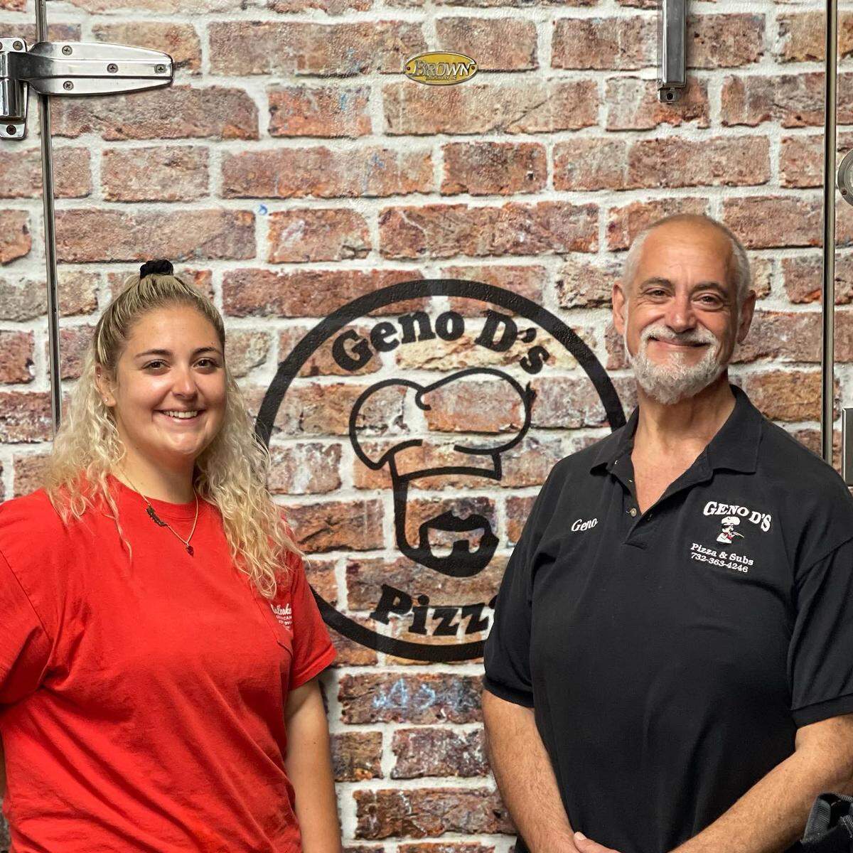Father-and-daughter Geno and Gena DiPaolo, owners of&nbsp;Geno D’s Pizza&nbsp;at 7th Street Public Market.  
