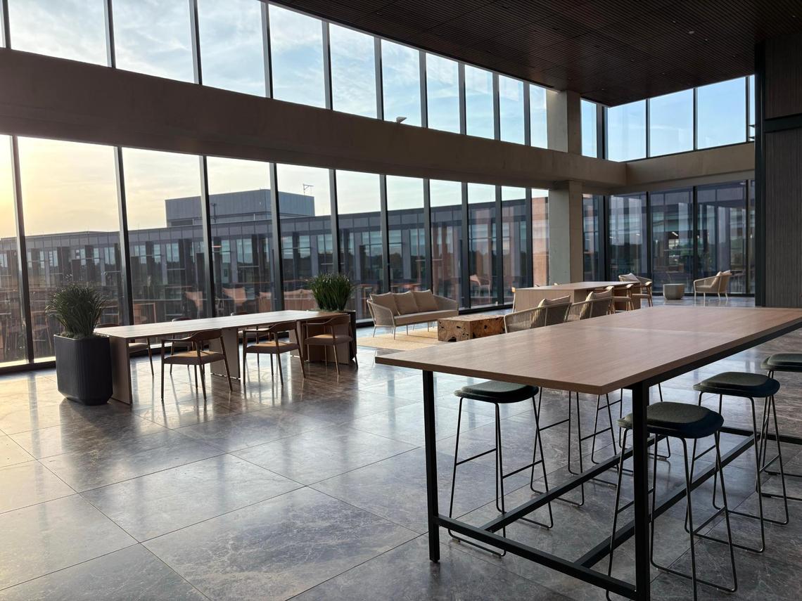 Vanguard, a wealth management company, opened a new campus in the university area to consolidate Charlotte operations.