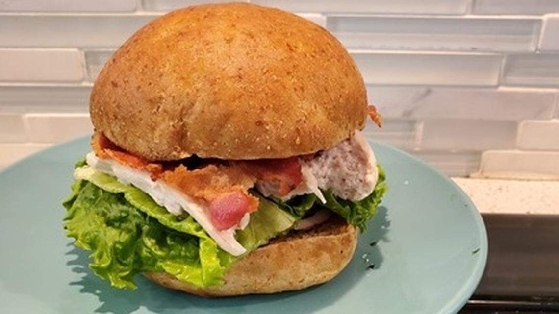 Charlottean Jerrod Adkins created Unbelievabuns, a high-protein and low-carb burger bun that has the same taste and texture as a gourmet bread bun.