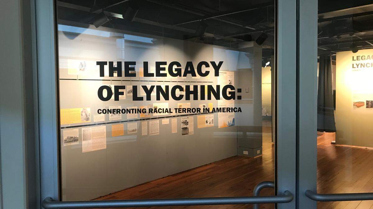The Levine Museum of the New South’s “Legacy of Lynching: Confronting Racial Terror in America” exhibit runs until July 17.