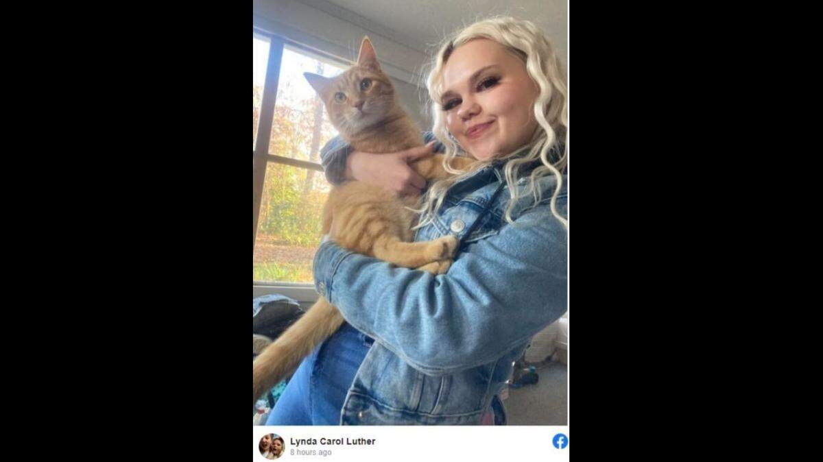 Stacie Luther was trying to drive away from a deputy when her car hit a group of trees, NC cops say.