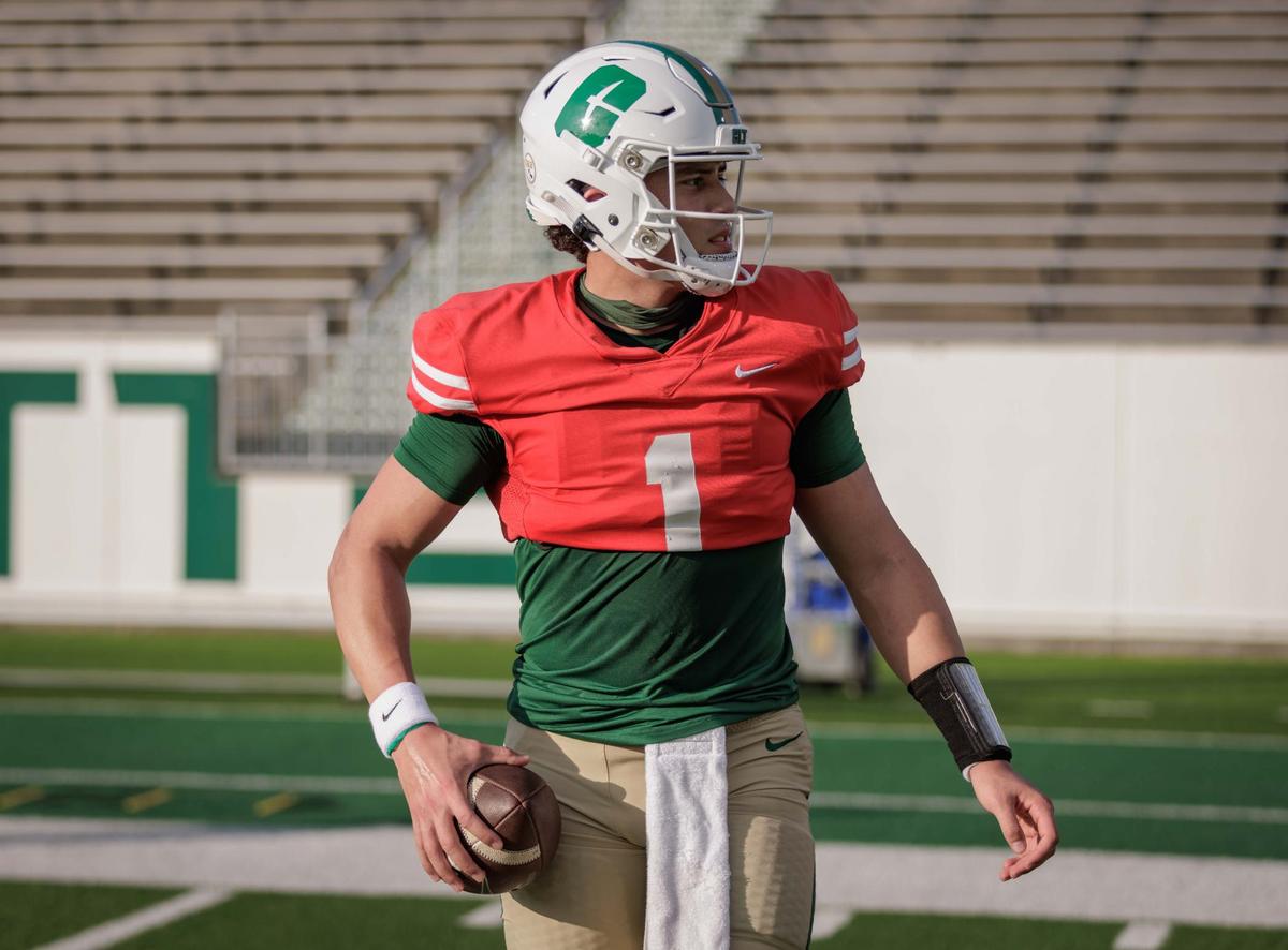 Redshirt Sophomore Max Brown (1) played in 6 games with his first start coming against #5 Florida State in 2023. Charlotte would kick off the 2024 football season with the Green & White game at Jerry Richardson Stadium Saturday April 20th, 2024.