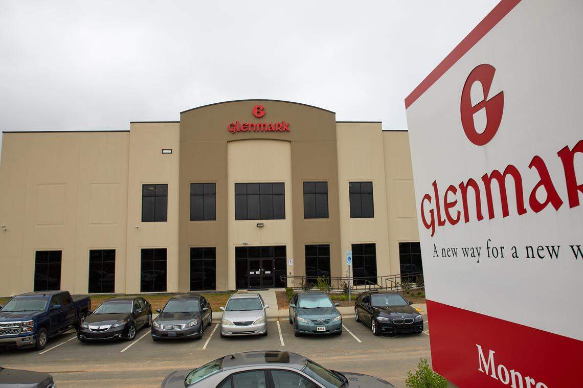 The Glenmark Pharmaceuticals facility in Monroe.