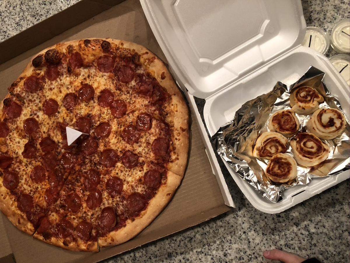 Wolfman Pizza’s pepperoni and Wolfbites.