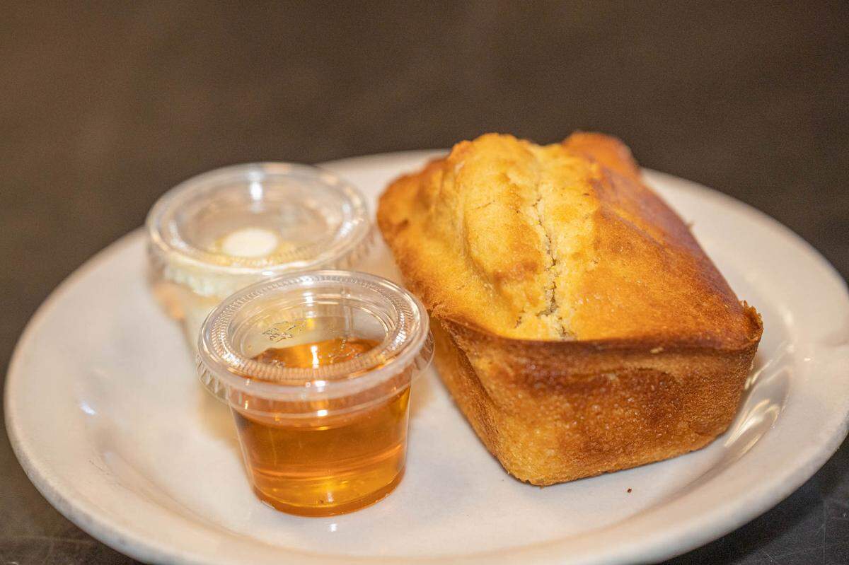 Mert’s Heart and Soul cornbread.