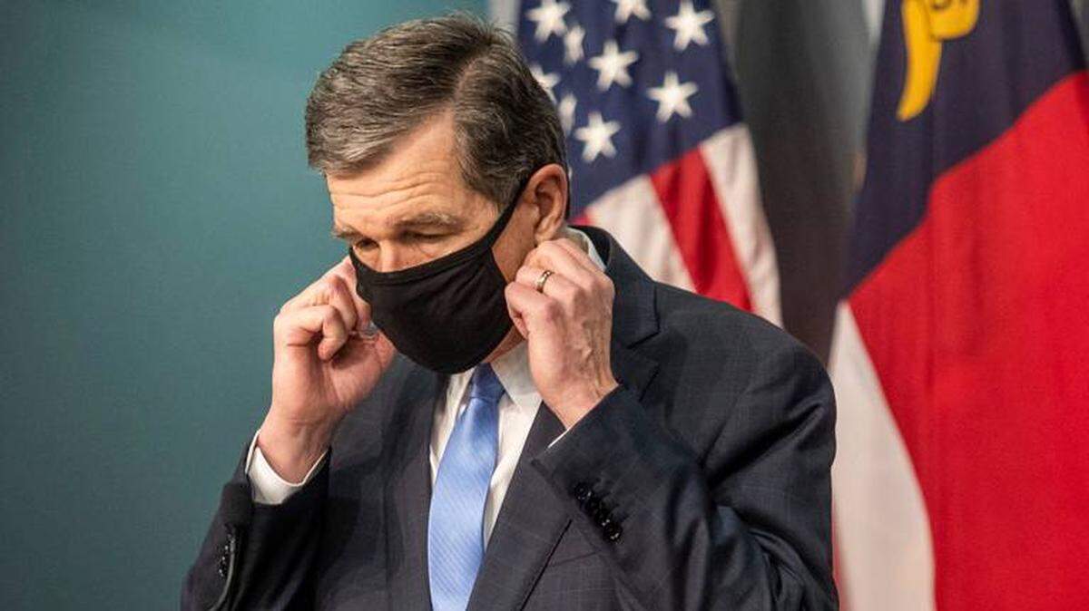 Amid rising coronavirus numbers in North Carolina, on Nov. 23 Gov. Roy Cooper announced a tougher statewide mask mandate. Cooper’s executive order gives law enforcement officers the ability to directly cite people who fail to wear masks.