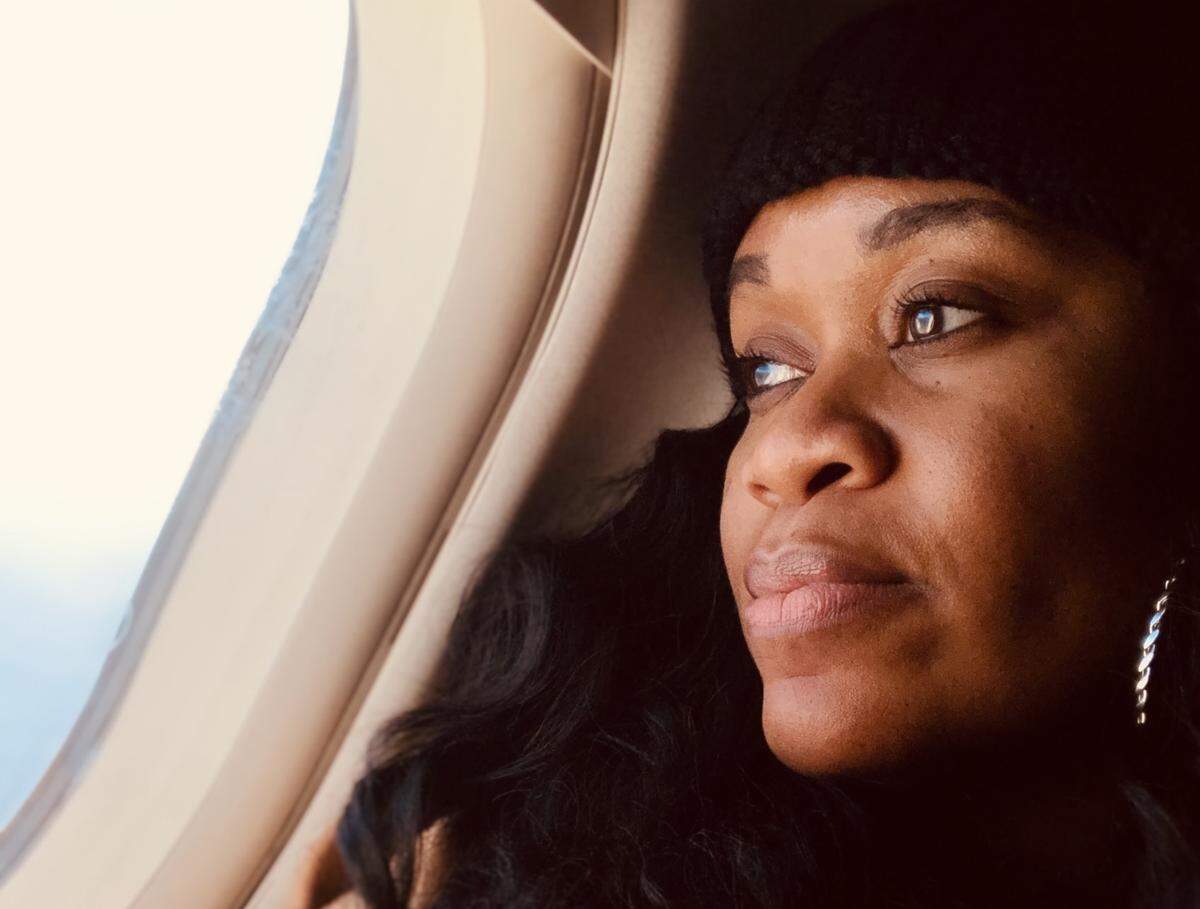 Before boarding a flight to Mexico, writer DeAnna Taylor got a test for COVID-19 that showed she was negative.