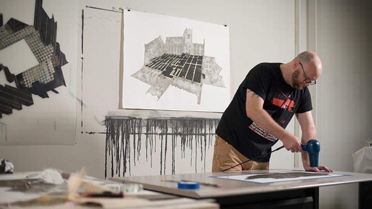 Erik Waterkotte is leading a workshop July 18 at the McColl Center.