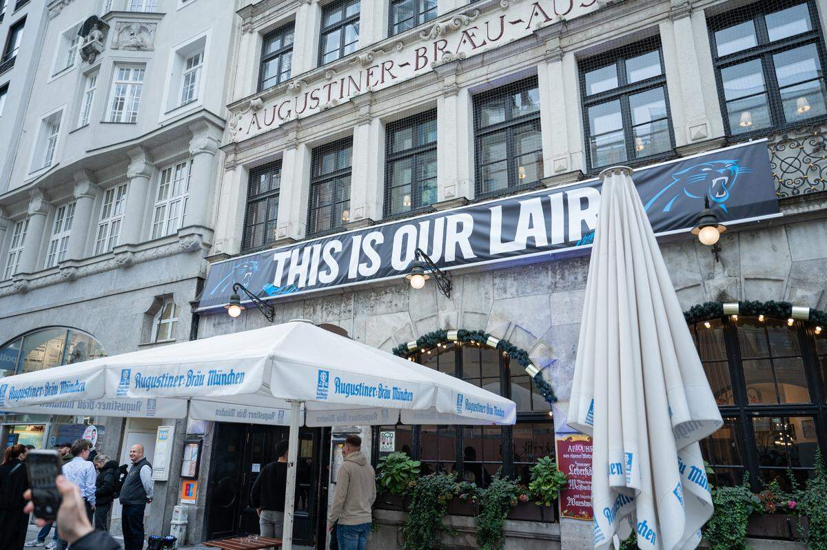 The Carolina Panthers have transformed a local pub into their “team pub” ahead of their contest in Munich, Germany, against the New York Giants. It’s the first home game on foreign soil in franchise history.