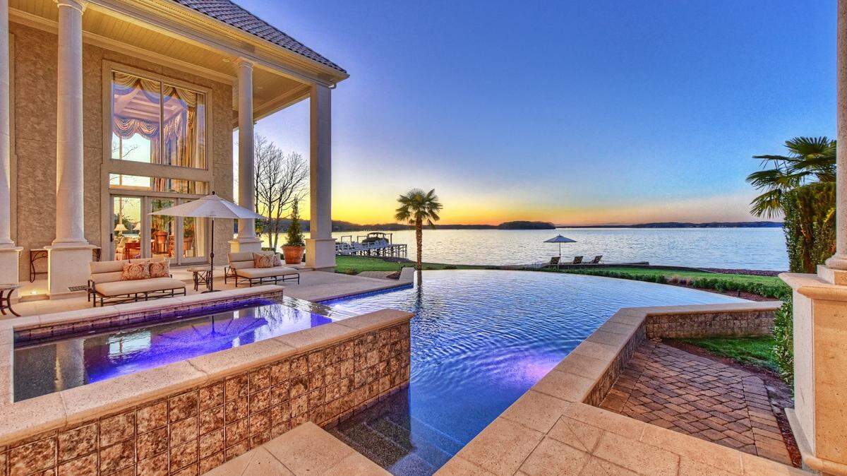 This Lake Norman home listed at $6,995,000 was the Charlotte area’s most searched property on Zillow.