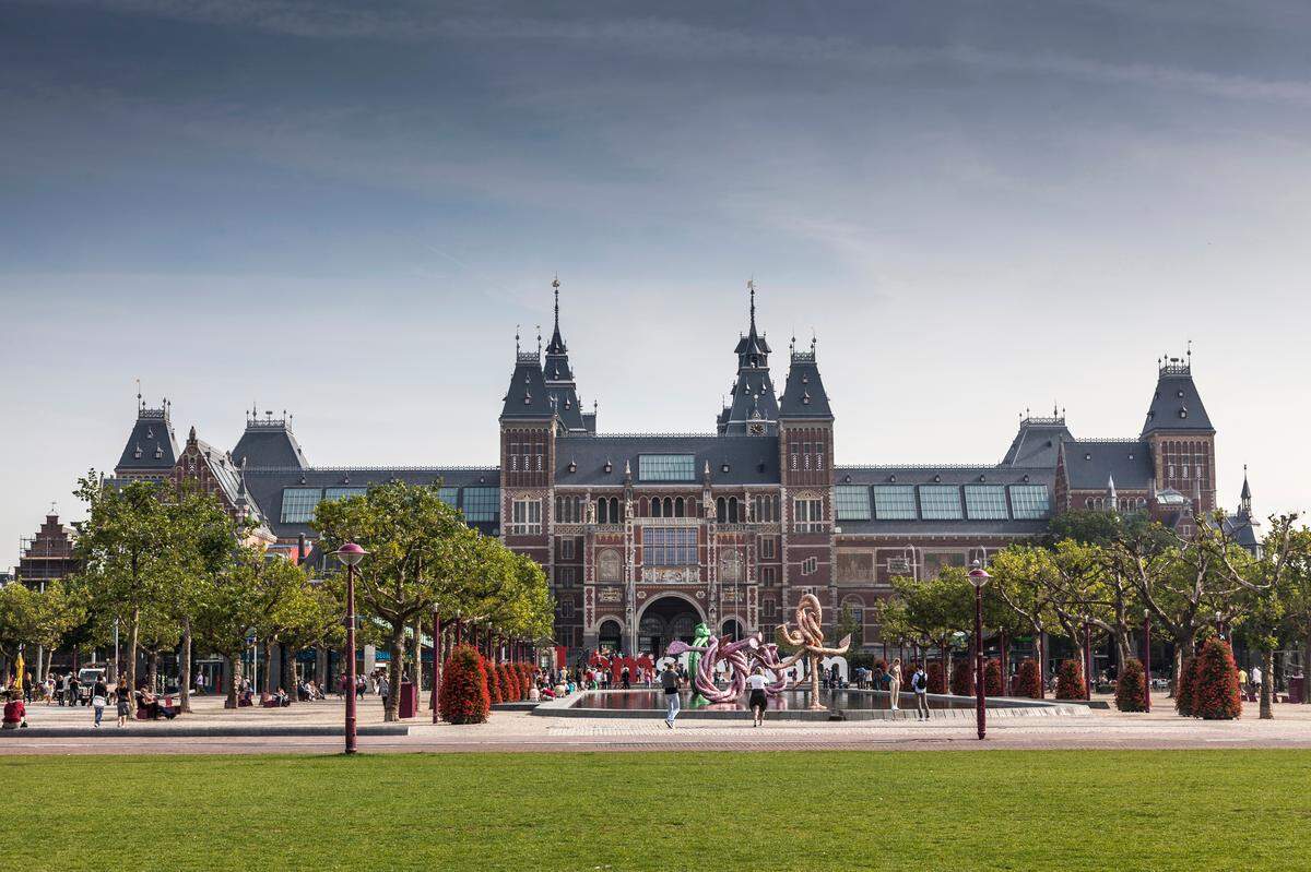 Rijksmuseum in Amsterdam, Netherlands.