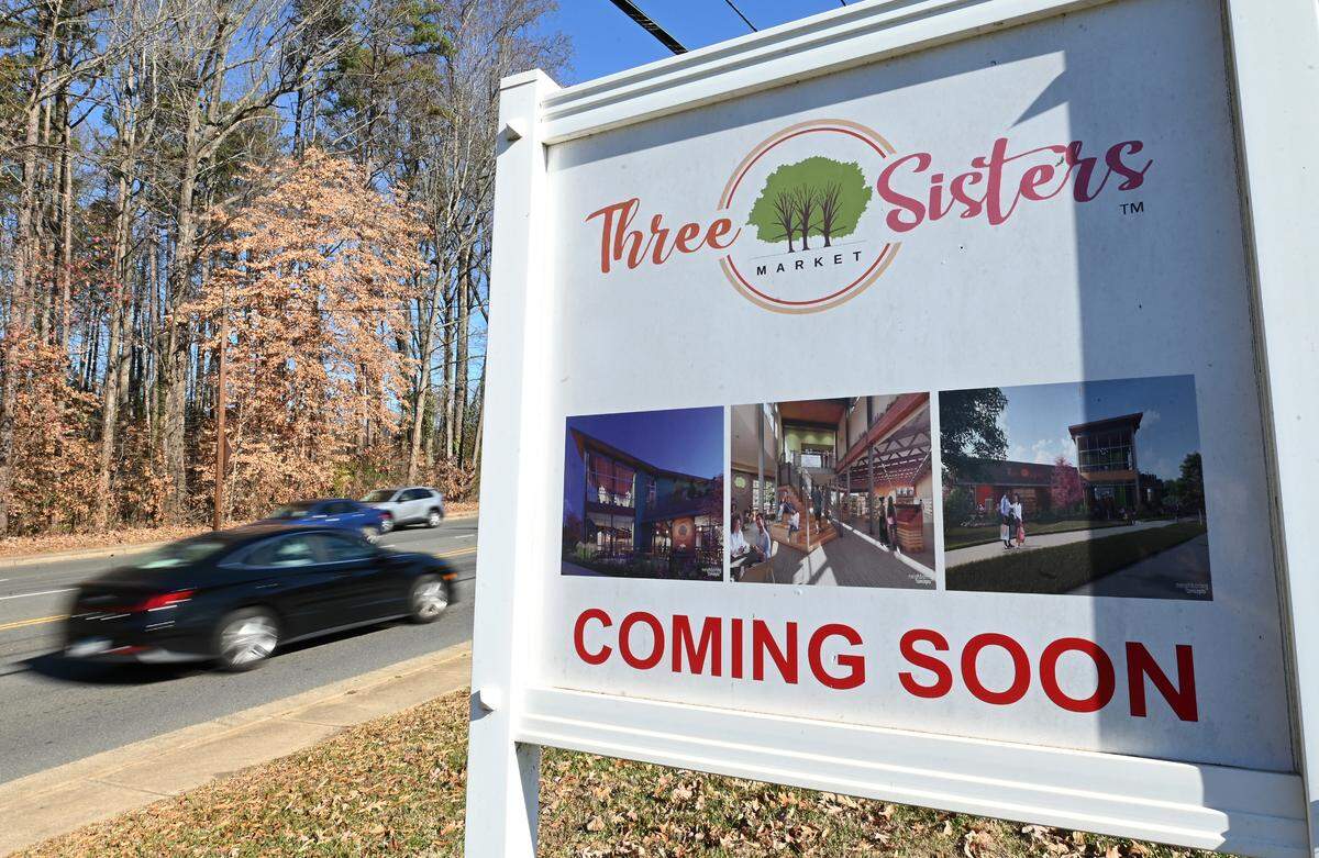 A Three Sisters Market will be developed along the West Boulevard corridor.