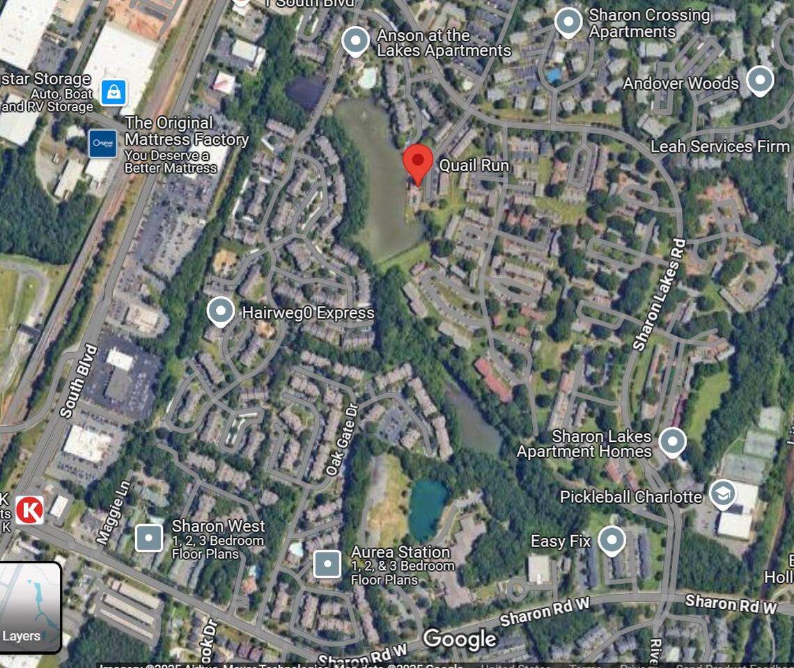 Census tract 31.09, bordered by South Boulevard, Sharon Lakes Road and Sharon Road West, is one of the most densely populated communities in Mecklenburg County. With over 1,600 apartments and condos, it has a population density of 14,500 people per square mile.