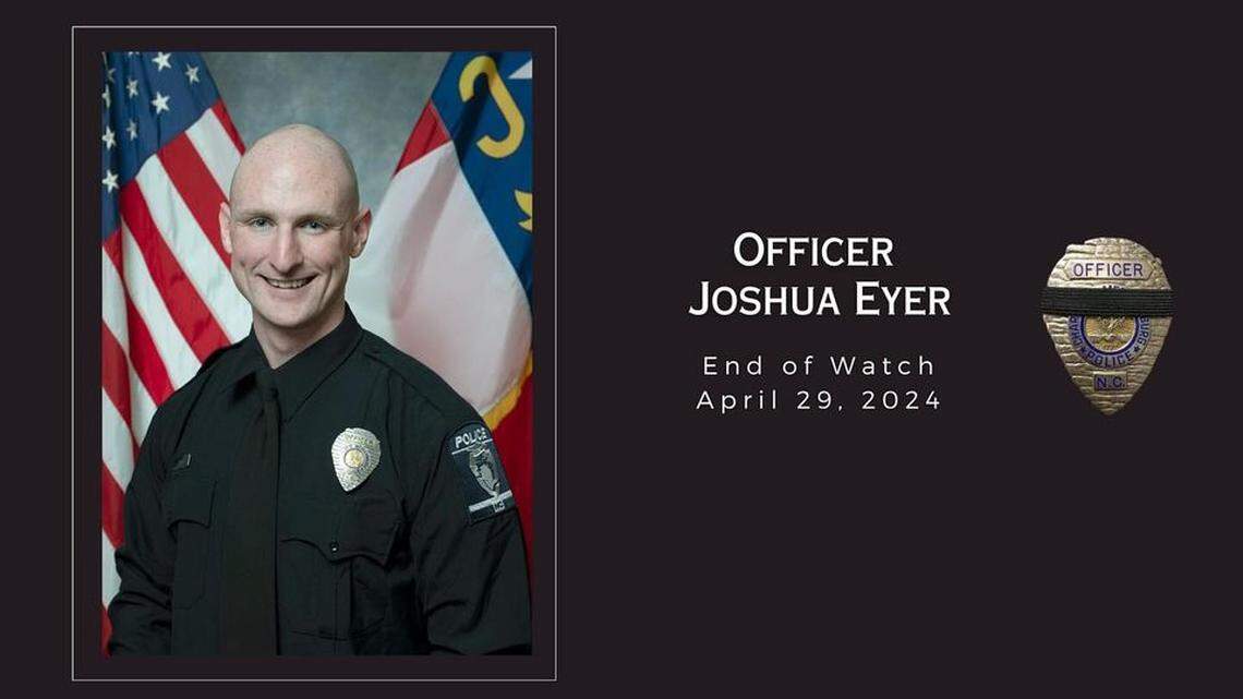‘Just no words.’ Charlotte mourns CMPD Officer Joshua Eyer, among 4 officers slain Monday