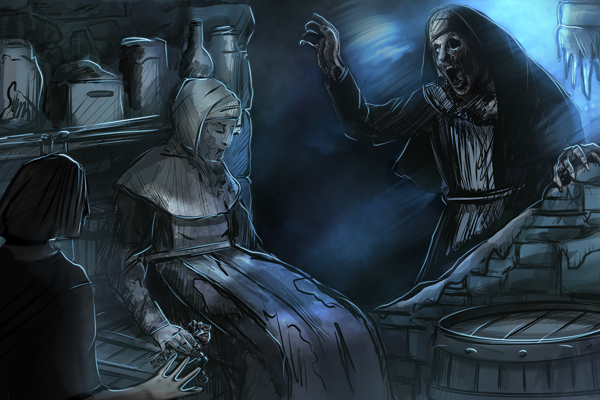 The Nun will also be a featured character in the experience. Others such as the The Crooked Man and The Ferryman will be included. 