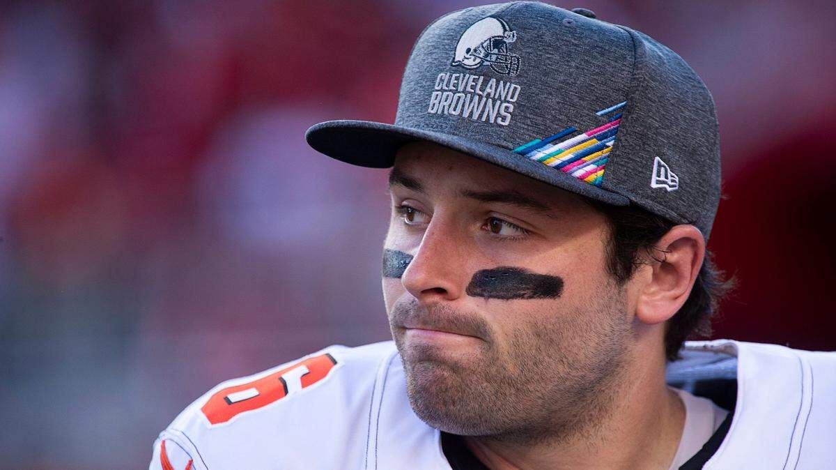 Cleveland Browns quarterback Baker Mayfield was traded to the Carolina Panthers on Wednesday.