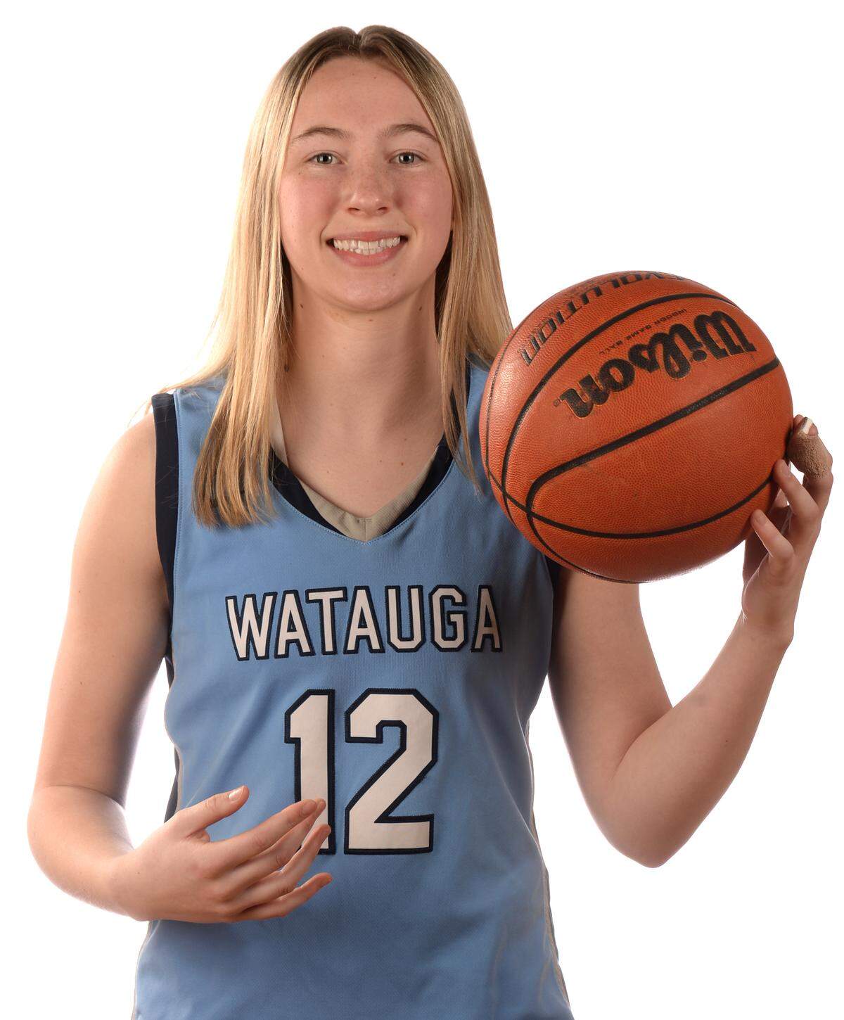 All Observer girls first team member Kate Sears of Watauga High on Wednesday, March 8, 2023.