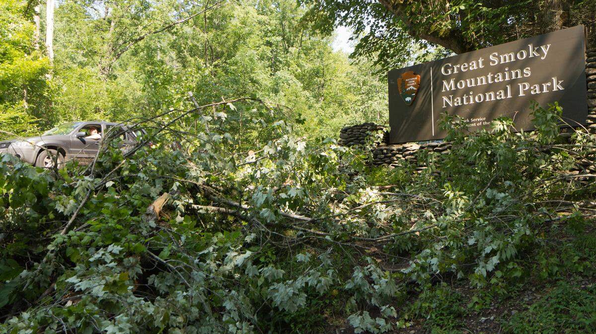 A hiker was evacuated after getting seriously sick in a remote part of the Smokies, officials said.