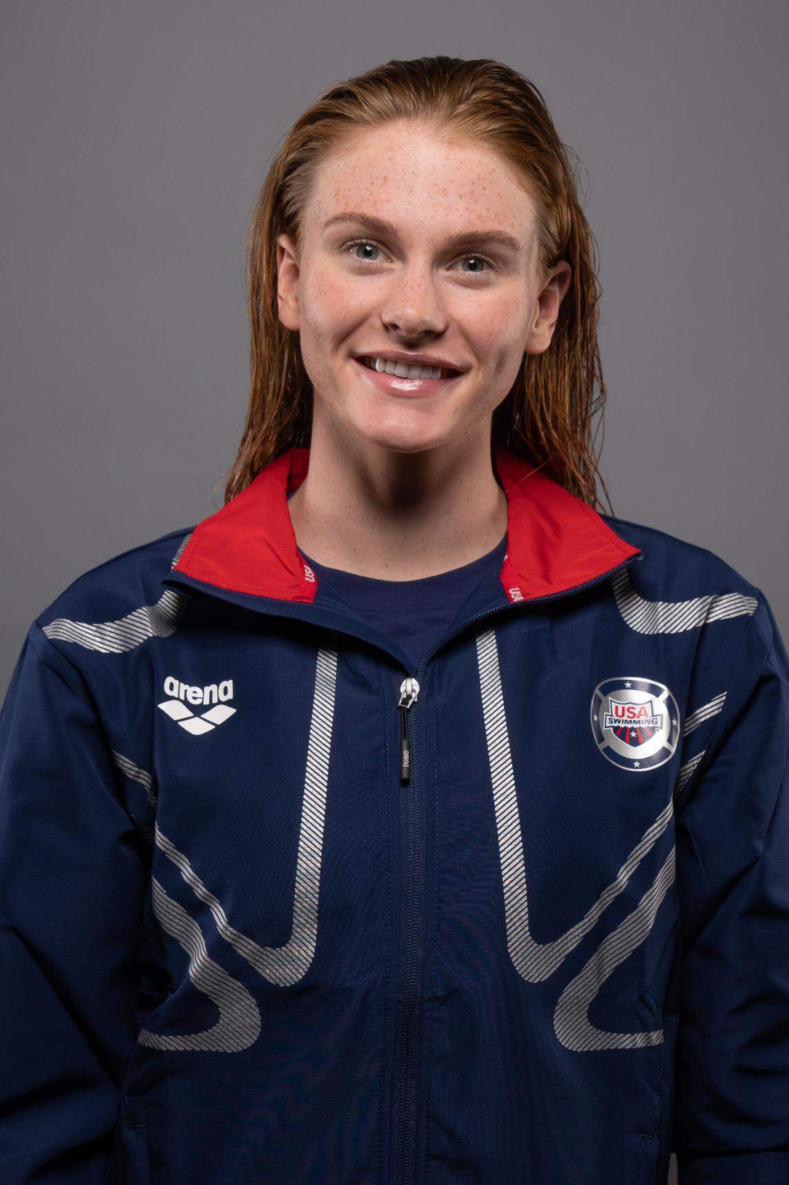 Erika Brown, who made the U.S. Olympics team in 2021, swam for Hough as a junior and senior in high school in N.C. before going on to a standout career at the University of Tennessee.