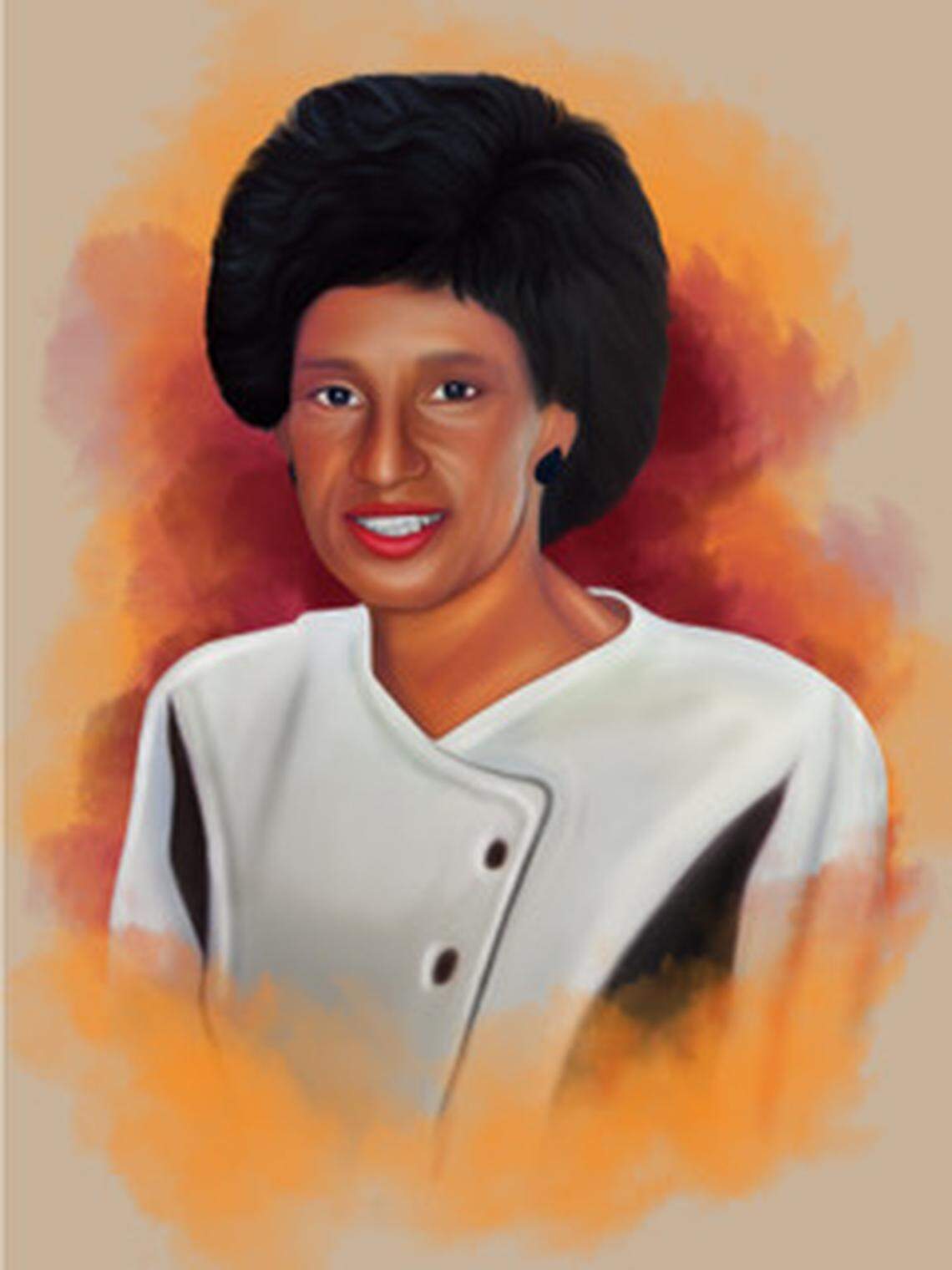 Artwork from an unknown artist of John Jenkins’ mother, Goldie Loretta Jenkins, will soon hang in the restaurant named after her.