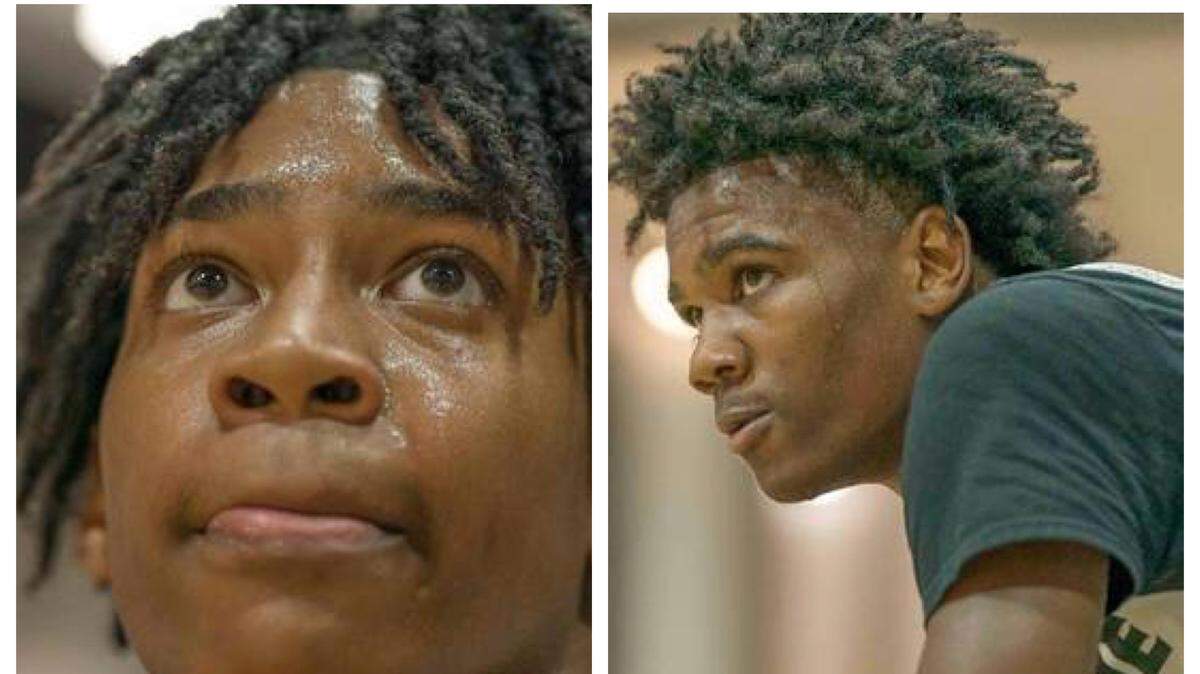 Combine Academy’s Robert Dillingham (left) and Vance High’s Jaylen Curry were named to the USA Basketball U16 team Monday