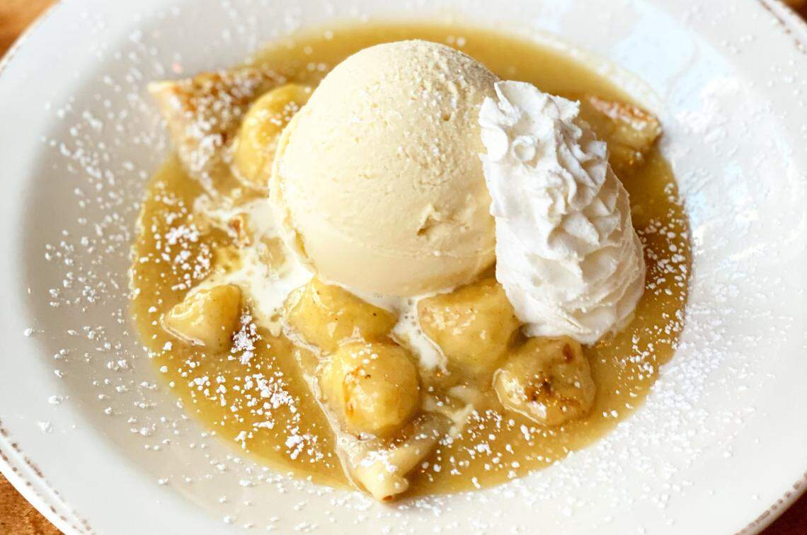 The Crepe Suzette at Crepe Cellar.