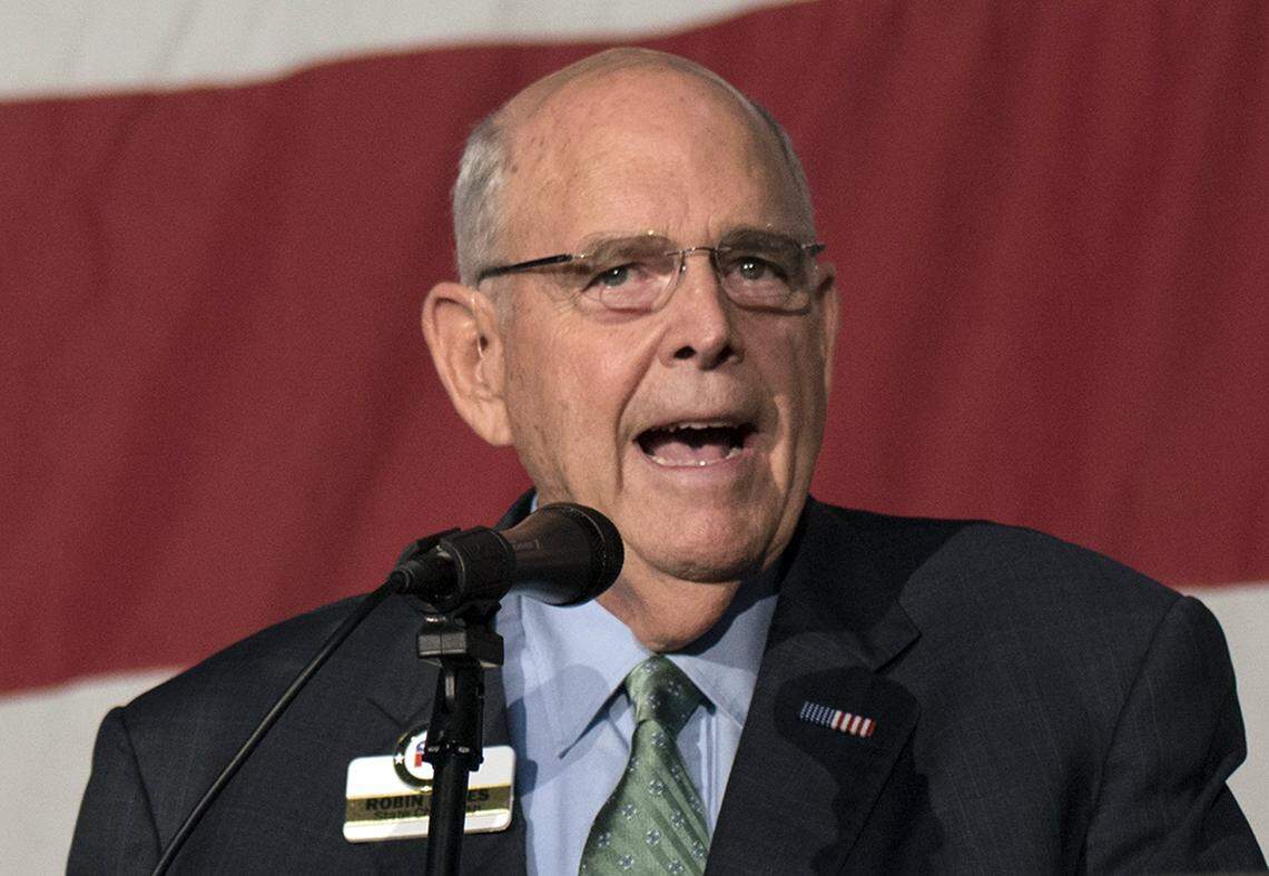 Former North Carolina Republican chairman Robin Hayes 