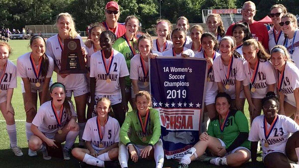 Union Academy’s state championship girls soccer team