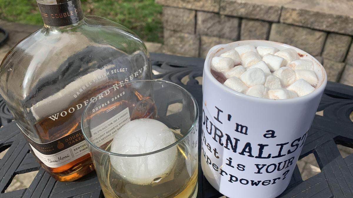 You may feel warmer after a glass of bourbon, but drinking alcohol actually lowers your core body temperature, said Dr. Genevieve Brauning, a family medicine physician at Novant Health South Park Family Physicians. Swapping that Woordford Reserve for a hot chocolate may be a better idea.