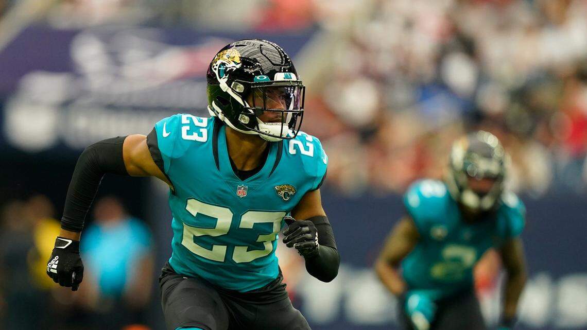 The Jacksonville Jaguars traded cornerback CJ Henderson (23) to the Carolina Panthers this week.