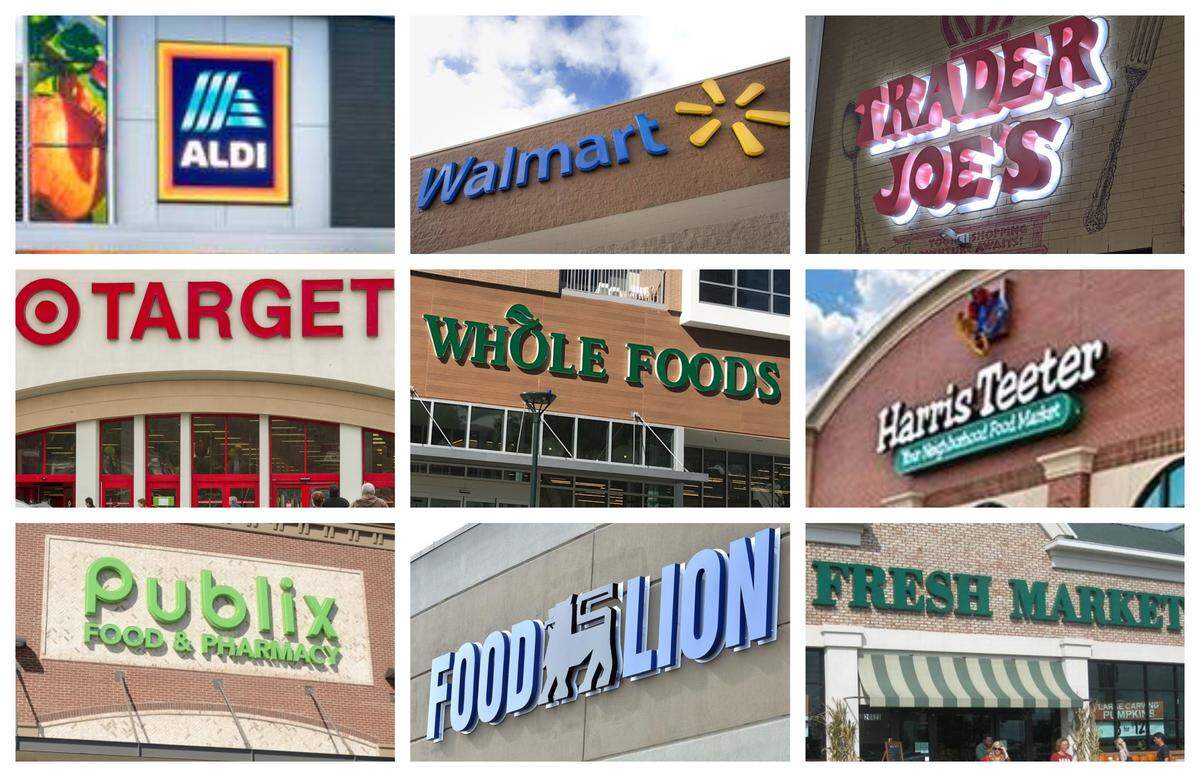 Retail giant Wal-Mart has eclipsed Matthews-based grocer Harris Teeter as the No. 1 grocer by market share in the Charlotte region in competition with others like Aldi, Food Lion, Fresh Market, Publix, Target, Trader Joe’s and Whole Foods.