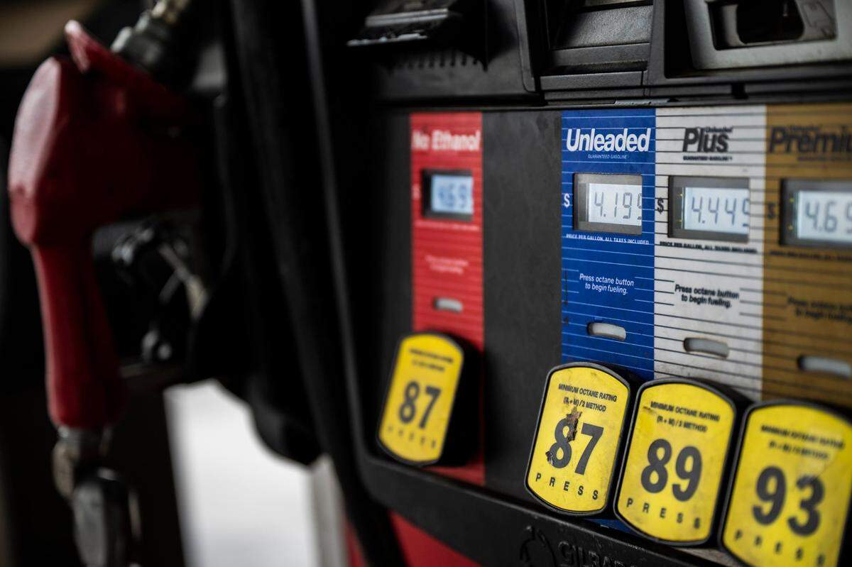 The price for unleaded gas is displayed as $4.19 at the QuikTrip on North Graham Street on Wednesday, March 9, 2022 in Charlotte, NC. Gas prices have been on the rise over the last couple of weeks and are expected to get higher.