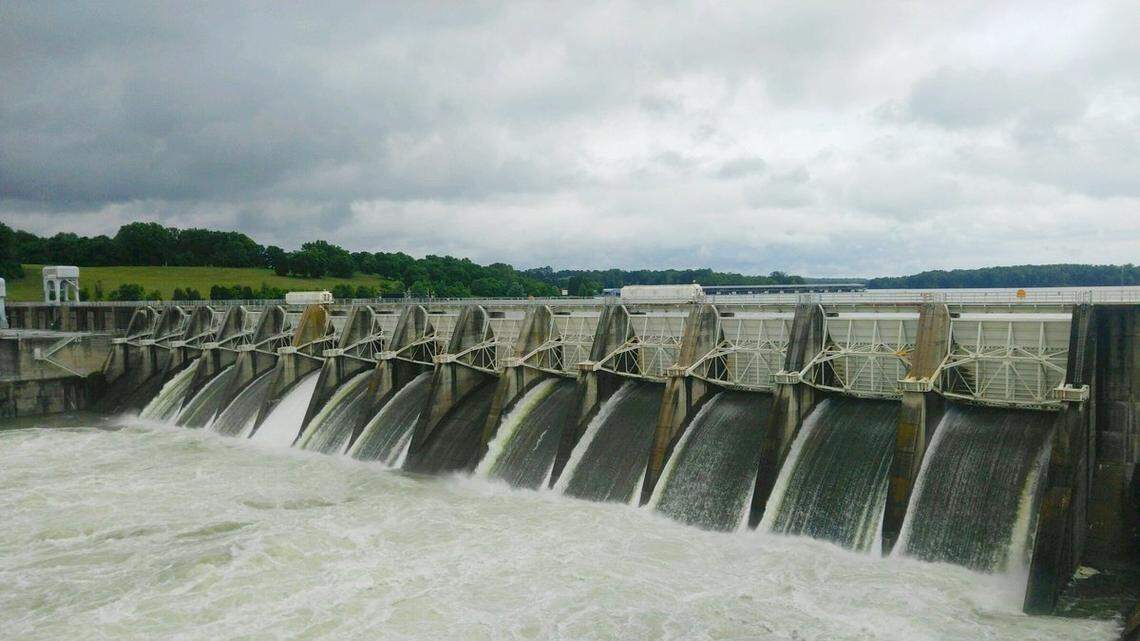 Fort Loudoun Dam on the Tennessee River
