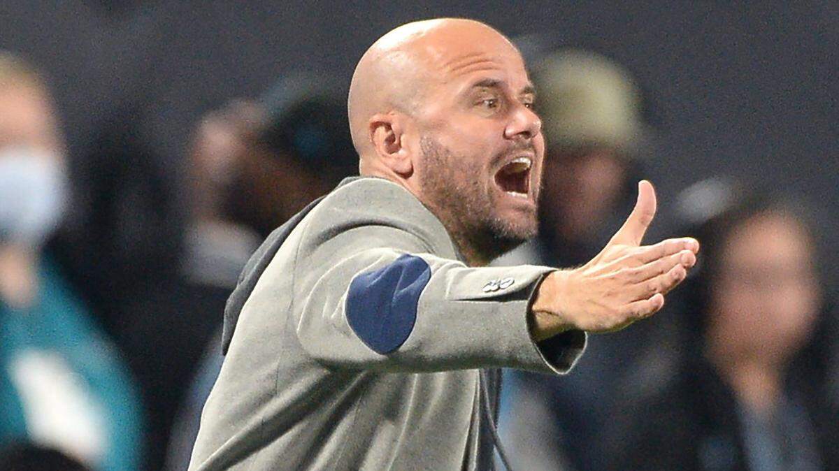 Charlotte Football Club coach Miguel Angel Ramirez, pictured here March 5 during FC’s game against the LA Galaxy, already has respect for the club’s budding rivalry with Atlanta United.