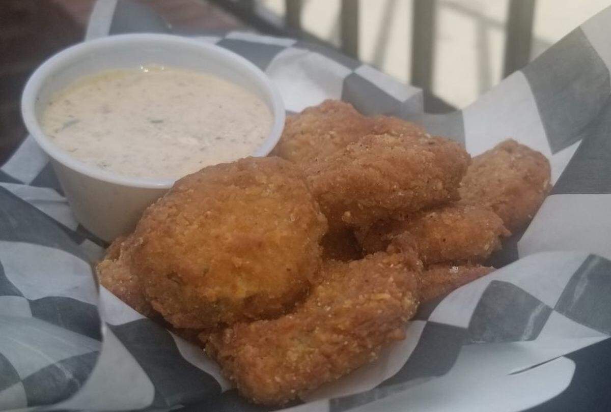 Fried pickles at Billy Jack’s Shack.