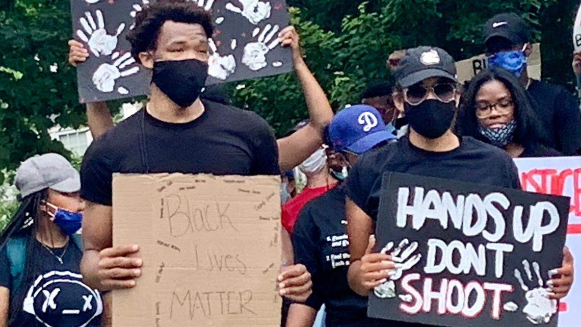 ‘What can I do to use my platform?’ Duke‘s Wendell Moore finds answers in protest