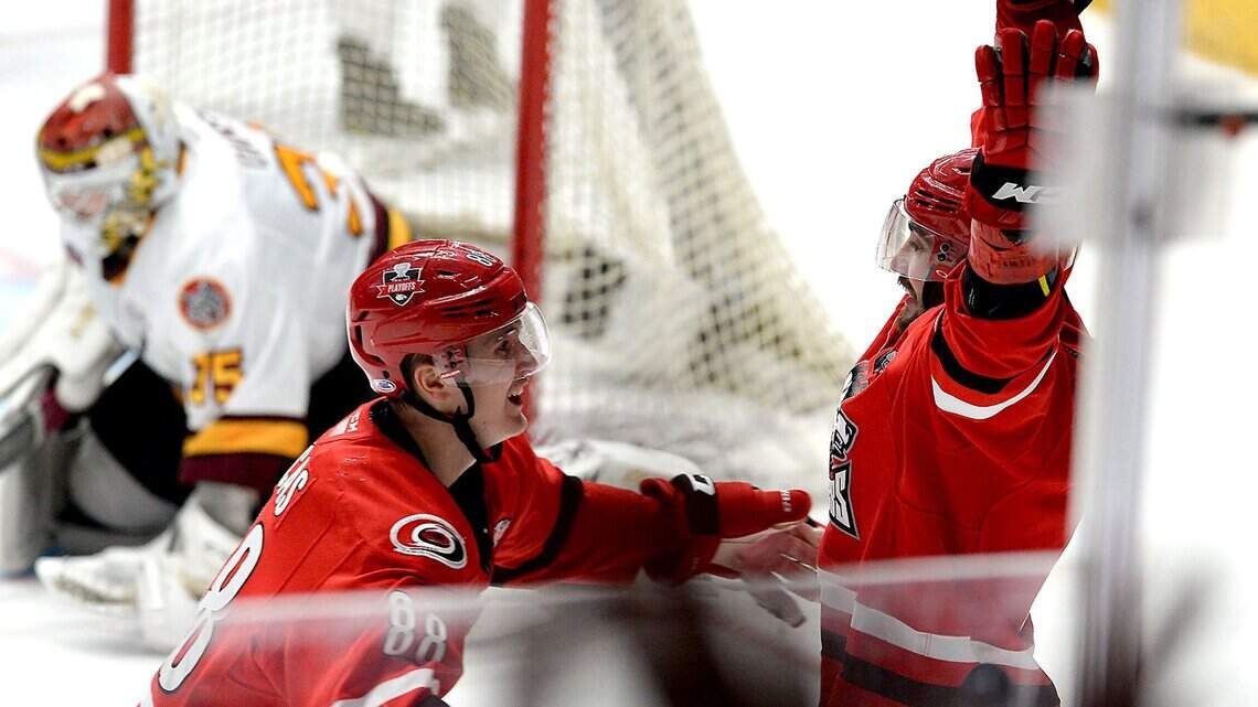 Checkers’ Game 2 win in AHL finals shows why hockey in June is fun in Charlotte